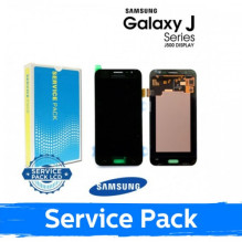 Ekranas skirtas Samsung J500 J5 juodas (Service Pack)