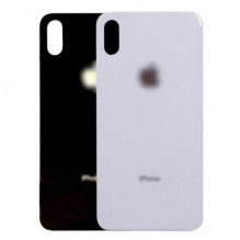 Galinis dangtelis skirtas iPhone X juodas (Bigger camera hole version) / HQ