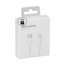 USB Kabelis Apple MK0X2 baltas &quot;Type-C / Lightning&quot; originalus 100cm / (originalus įpakavimas)