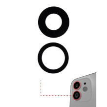Galinės kameros stikliukas skirtas Apple iPhone 11 galinės kameros stikliukas (2vnt)