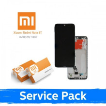 Ekranas skirtas Xiaomi Redmi Note 8T su rėmeliu / Starscape Blue / (Service Pack)
