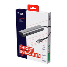 Trust Halyx USB 3.2 Gen 1 (3.1 Gen 1) Type-C Silver