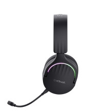„Trust GXT 491 Fayzo“ ausinės laidinės ir belaidės žaidimų ausinės su C tipo USB „Bluetooth“ juoda