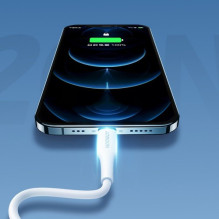 USB Kabelis Joyroom &quot;S-1224M3&quot; juodas &quot;Type-C / Lightning&quot; 120cm iki 20W (pritaikytas Apple iPhone)