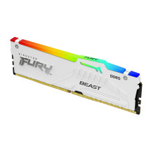 Kingston Technology FURY Beast 16GB 6400MT / s DDR5 CL32 DIMM White RGB EXPO