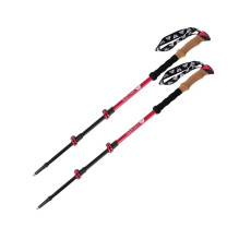 Volven Trekking Poles Adventure Cork red