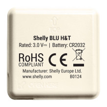 Temperature and humidity sensor Shelly Blu H&T Black (ivory)