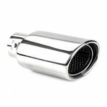 Exhaust muffler tip stainless steel mt 023 chrome amio-02355