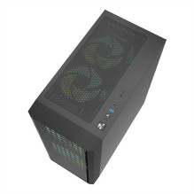 Darkflash DK360 Computer case + 4 ARGB fans (black)