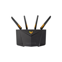 ASUS TUF Gaming AX4200 wireless router 2,5 Gigabit Ethernet Dual-band (2.4 GHz / 5 GHz) Black, Orange