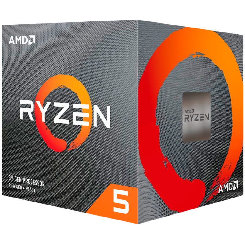 AMD CPU Desktop Ryzen 5 6C/ 12T 3600 (4.2GHz,36MB,65W,AM4) with Wraith Spire Cooler, box