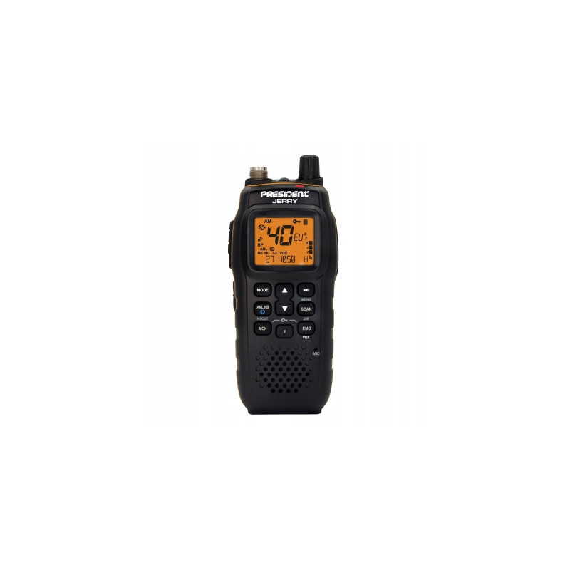 Portable cb radio president jerry vox am/ fm 12v