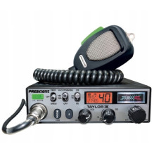 Cb radio president taylor iv dm 12v/ 24v digimike microphone with noise reduction