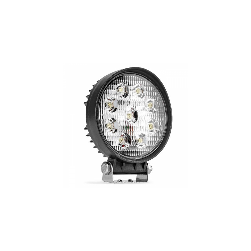 Halogeninis LED darbo lempos prožektorius Awl04 9 LED 12v 24v amio-01615