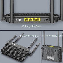 Wi-Fi router 2.4/ 5GHz, 1800Mbps