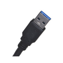 Lanberg CA-USBA-30CU-0018-BK USB laidas 1,8 m 3,0 USB A juodas