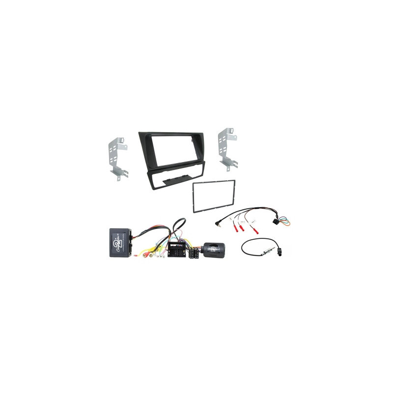 Zestaw montażowy 2 din bmw serii 3 2005 - 2012 - system most, automatyczna klimatyzacja, ctkbm27