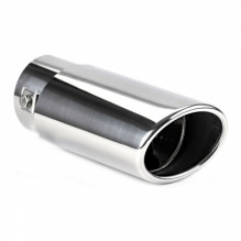Exhaust muffler tip stainless steel mt 020 chrome amio-02349