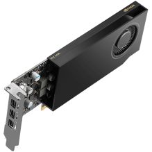 PNY NVIDIA A400 4GB LowProfile PCI-Express 3.0 x16, LP4 GB GDDR6 64-bit 3x Mini DP 1.4 Installguide, Supportguide 4x mDP