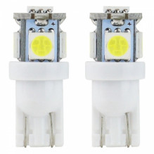 żarówki led standard t10 w5w 5xsmd 5050 12v amio-01284