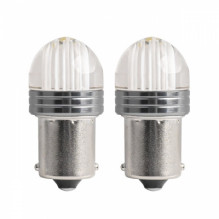 led lemputės standartinės p21w 9smd 12v skaidrios lizdinės plokštelės 2 vnt amio-02953