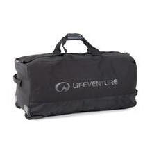 Lifeventure Expedition Wheeled Duffle, 120 Litre Roll-Base, Black