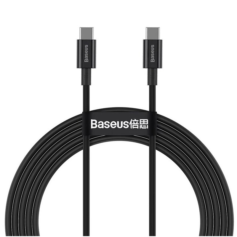 Baseus Superior USB cable USB 2.0 1 m USB C Black