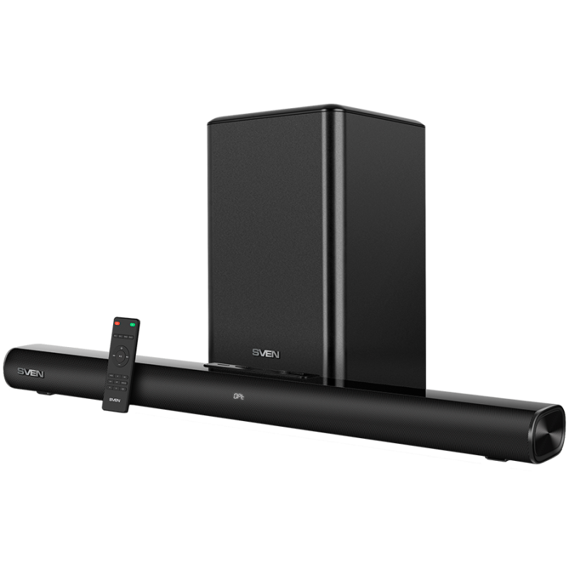 Soundbar SB-2200D, black (300W, DolbyDigital, Bluetooth, HDMI, RC, Optical, USB, display, wireless subwoofer)