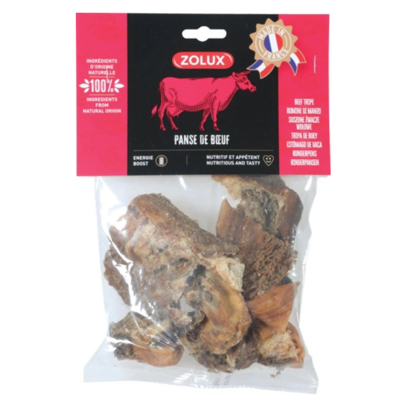 ZOLUX Beef rumen - dog treat - 150g