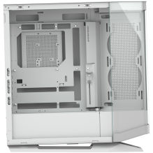 COUGAR | FV270 White | PC Case | Mid tower / Tempered, Curved Glass Perimeter / Quick Detachable Air Filters / Up to 9 F