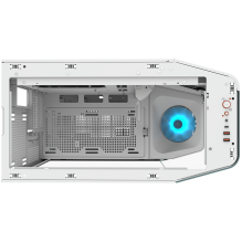 COUGAR | FV270 White | PC Case | Mid tower / Tempered, Curved Glass Perimeter / Quick Detachable Air Filters / Up to 9 F