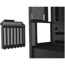 COUGAR | FV270 Black | PC Case | Mid tower / Tempered, Curved Glass Perimeter / Quick Detachable Air Filters / Up to 9 F