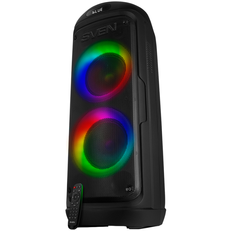 Speaker SVEN PS-770, black (100W, TWS, Bluetooth, FM, USB, microSD, LED-display, 4400mA*h)