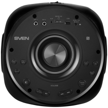 Garsiakalbis SVEN PS-770, juodas (100W, TWS, Bluetooth, FM, USB, microSD, LED ekranas, 4400mA*h)