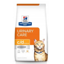 HILL'S PRESCRIPTION DIET Feline c / d Urinary Care Multicare Dry cat food Chicken 8 kg