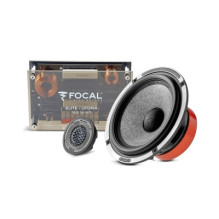 Zestaw głośników samochodowych dwudrożnych focal 165 w-xp 165 cm 100w rms