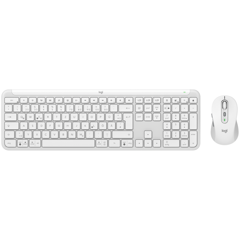 LOGITECH Signature Slim Combo MK950 - OFF WHITE - US INT'L - 2.4GHZ/ BT - INTNL-973