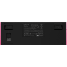 LOGITECH G PRO X 60 LIGHTSPEED Wireless Gaming Keyboard (Tactile) - MAGENTA - US INT'L - 2.4GHZ/ BT - EMEA28-935 - TACTI