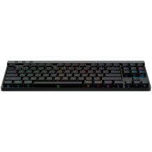 LOGITECH G515 TKL žaidimų klaviatūra – JUODA – JAV INT'L – 2,4 GHZ/ BT – EMEA28i-935 – TACTILE