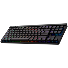 LOGITECH G515 TKL žaidimų klaviatūra – JUODA – JAV INT'L – 2,4 GHZ/ BT – EMEA28i-935 – TACTILE