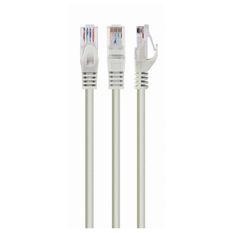 PATCH CABLE CAT6 UTP 0.5M / GREY PP6U-0.5M GEMBIRD