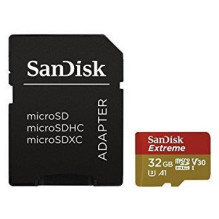 MEMORY MICRO SDHC 32GB UHS-I / W / A SDSQXAF-032G-GN6MA SANDISK