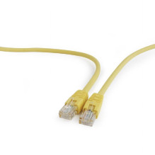 PATCH CABLE CAT5E UTP 0,25M / GELTONAS PP12-0,25M / Y GEMBIRD