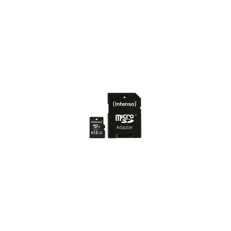 MEMORY MICRO SDXC 512GB UHS-I / W / ADAPTER 3423493 INTENSO