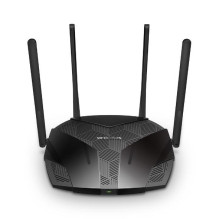 Wireless Router, MERCUSYS, 1800 Mbps, Wi-Fi 6, 1 WAN, 3x10 / 100 / 1000M, Number of antennas 4, MR70X