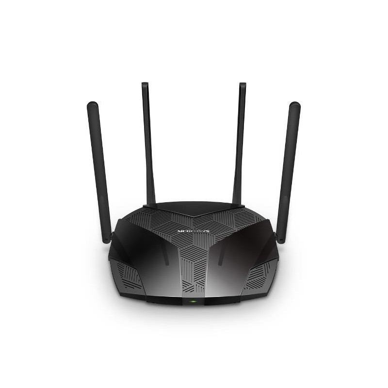 Wireless Router, MERCUSYS, 1800 Mbps, Wi-Fi 6, 1 WAN, 3x10 / 100 / 1000M, Number of antennas 4, MR70X