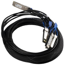 KABELIO NUTRAUKIMAS QSFP+ Į SFP+ / 3M XQ+BC0003-XS+ MIKROTIK