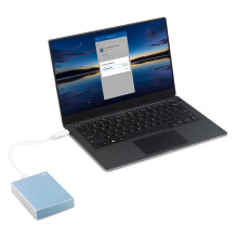 External HDD, SEAGATE, One Touch, STKY1000402, 1TB, USB 3.0, Colour Light Blue, STKY1000402