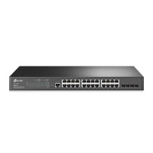 Jungiklis, TP-LINK, Omada, TL-SG3428, L2 tipas, stovas, 4xSFP, 1x konsolė, 1, TL-SG3428