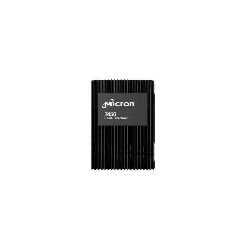 SSD, MICRON, SSD series 7450 PRO, 1.92TB, PCIE, NVMe, NAND flash technology TLC, Write speed 2700 MBytes / sec, Read spe